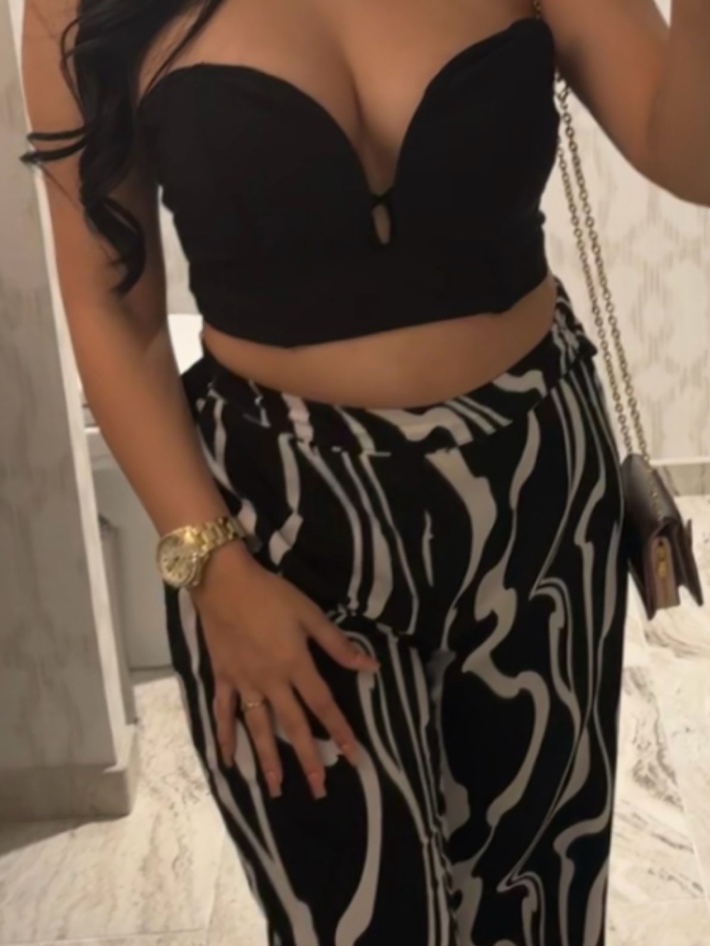 Fashion Nova Black Bustier Top